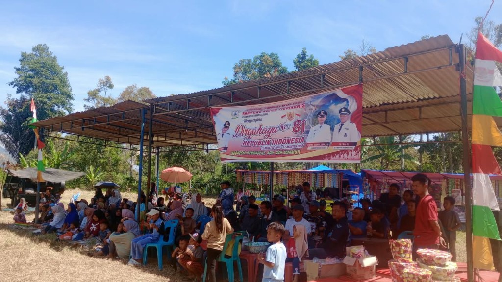 Kegiatan memperingati Hut RI Ke 81 Kampung Kulem Parakanis 